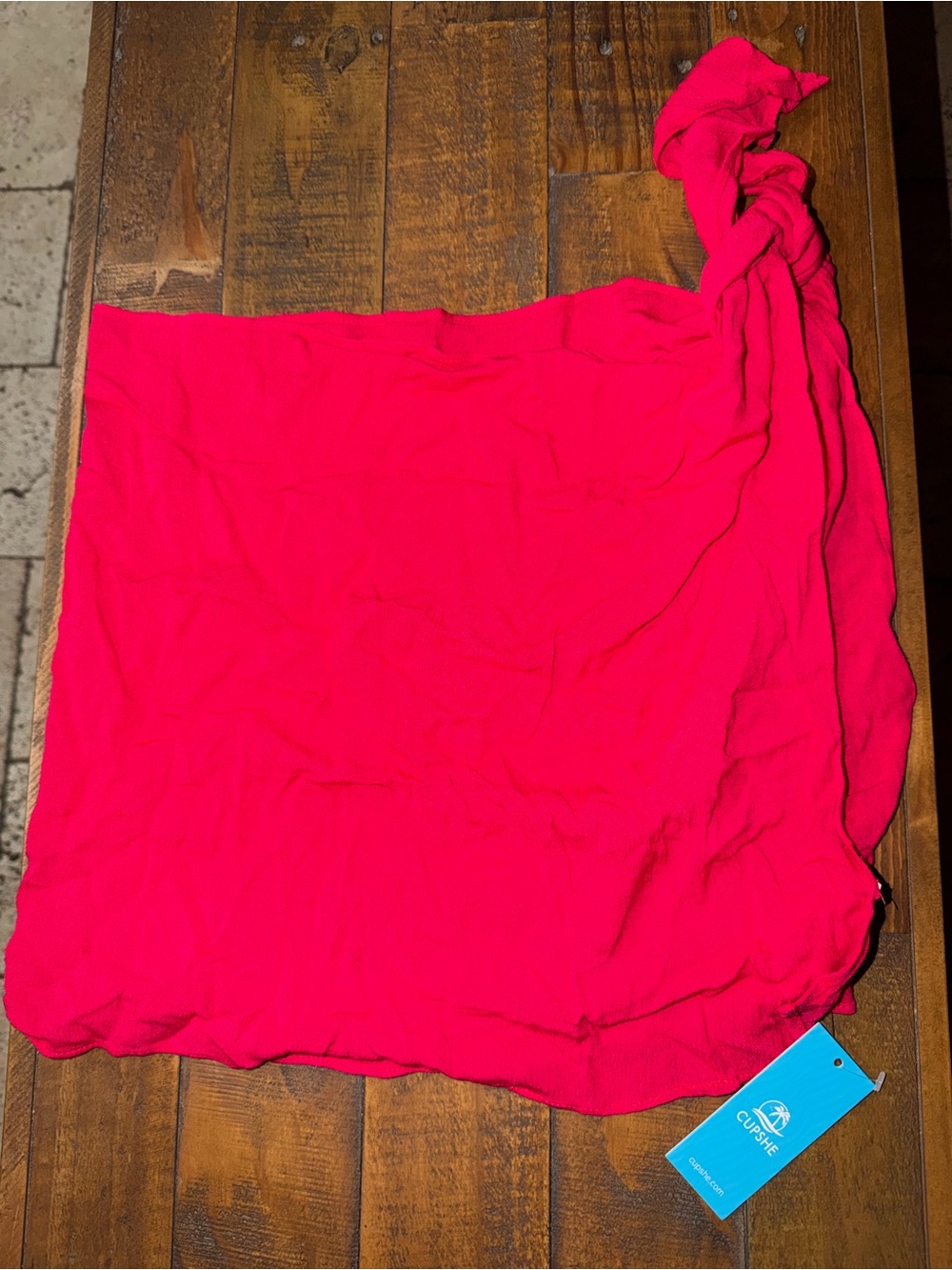 Cupshe Hot Pink  skirt Cover-Up